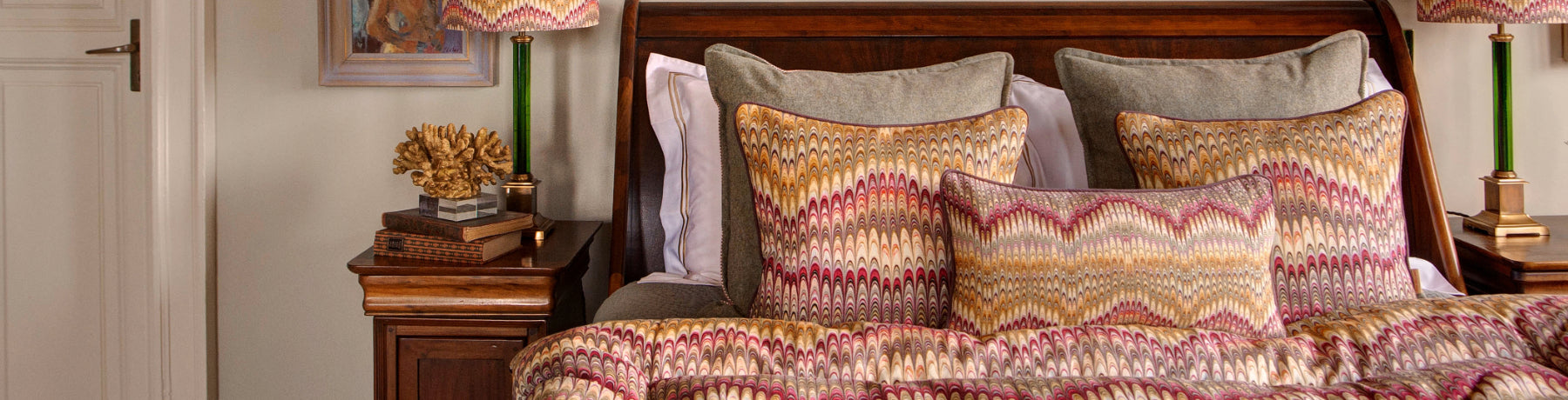 Pink Cushions for Bed