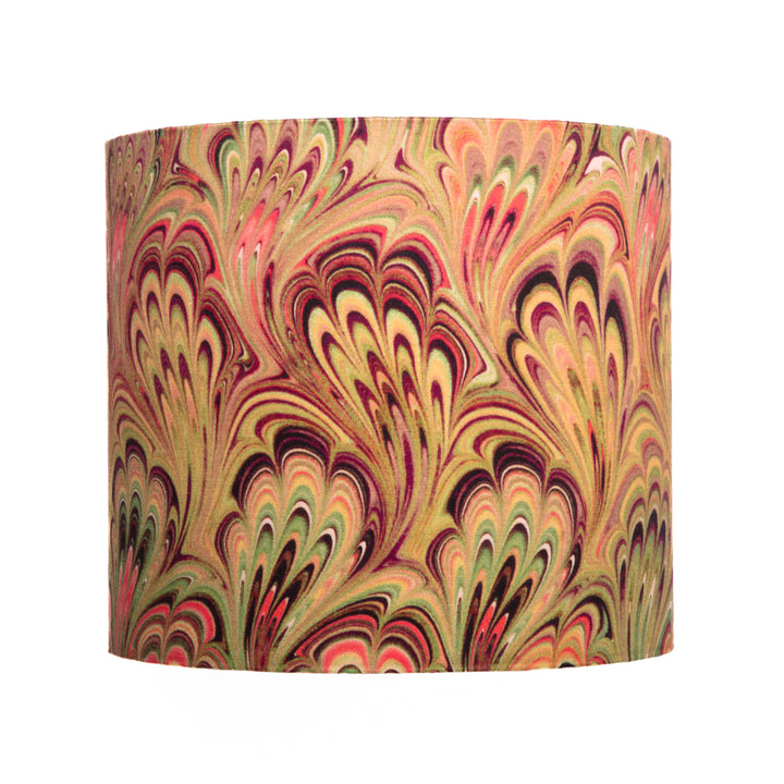 Pastel Bouquet Small Silk Cotton Lampshade