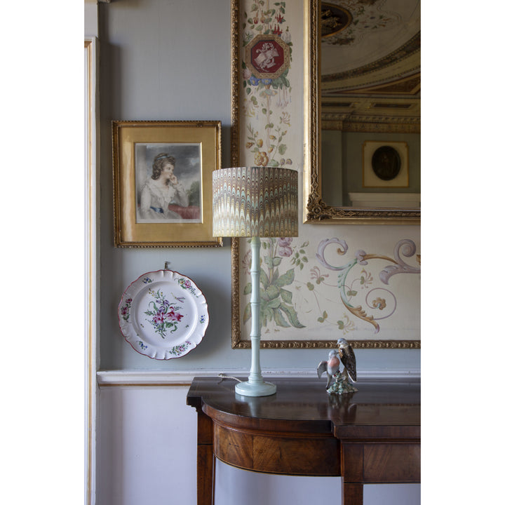 Wheat Plumes Linen Lampshade