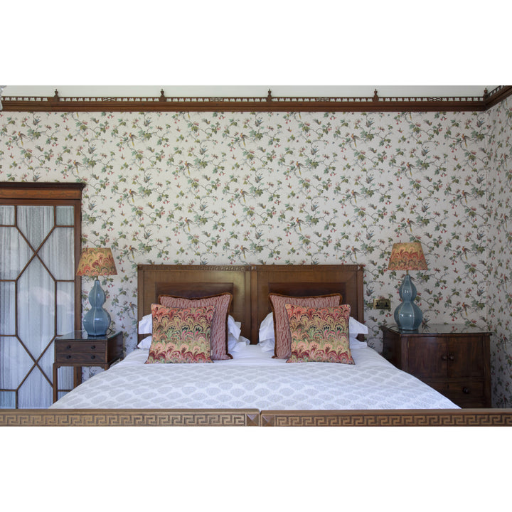 Pastel Bouquet Linen Empire Lampshade