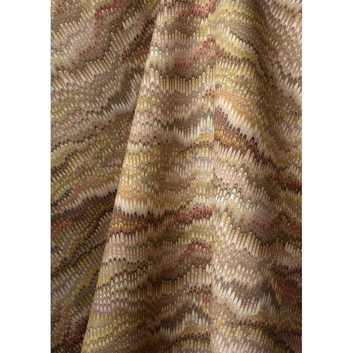 Maize Plumes Linen Fabric