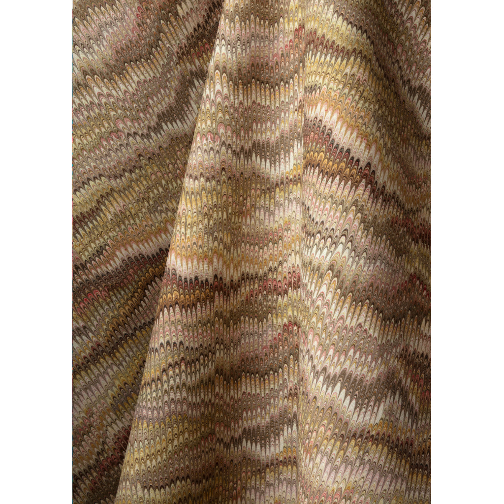 Maize Plumes Linen Fabric