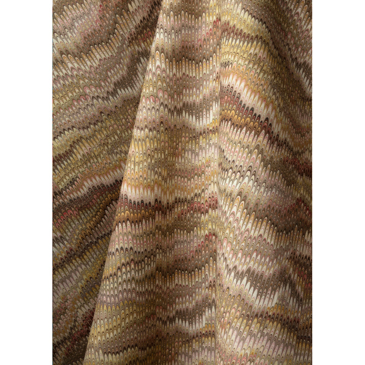 Maize Plumes Linen Fabric