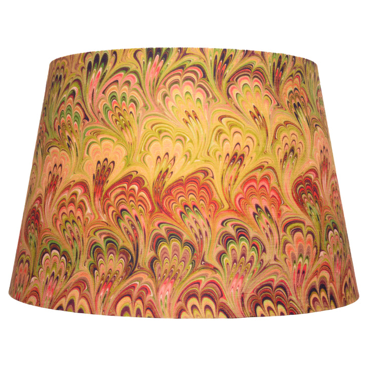 Pastel Bouquet Large Linen Empire Lampshade