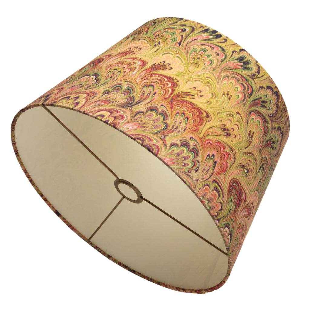 Pastel Bouquet Large Linen Empire Lampshade