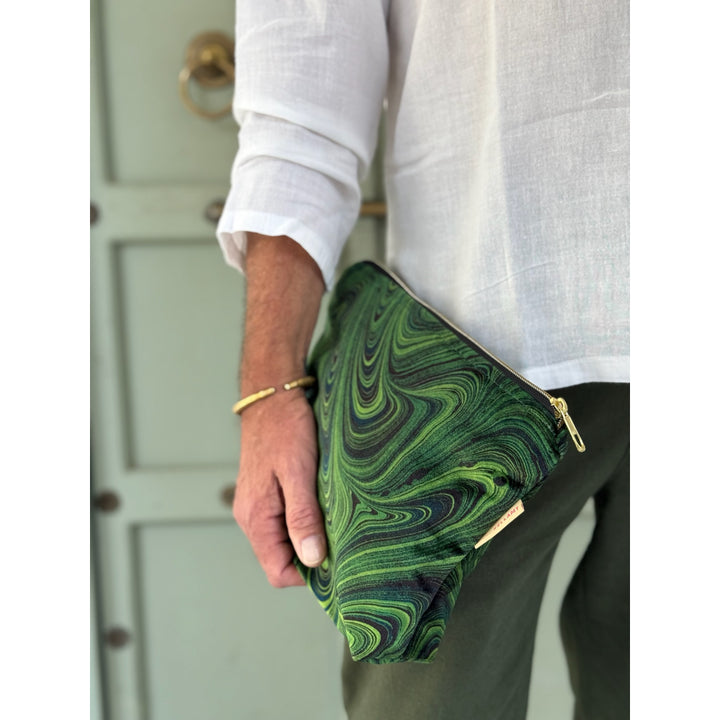 Malachite Pouch