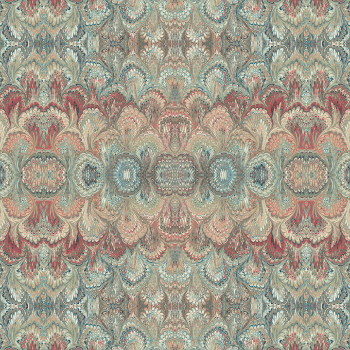 Sand Bouquet Velvet Fabric