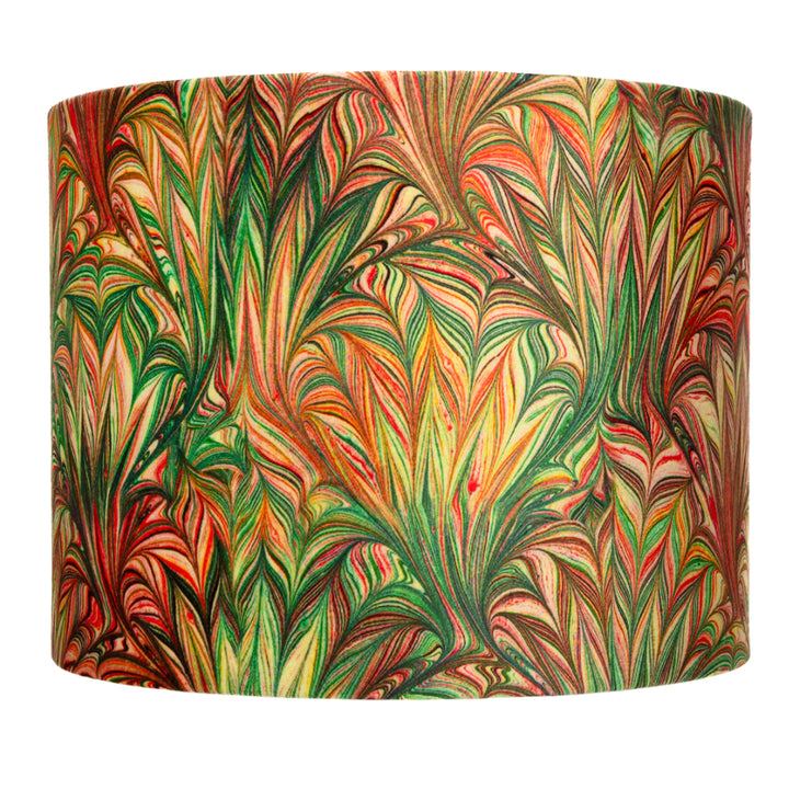 Sunset Palm Velvet Lampshade