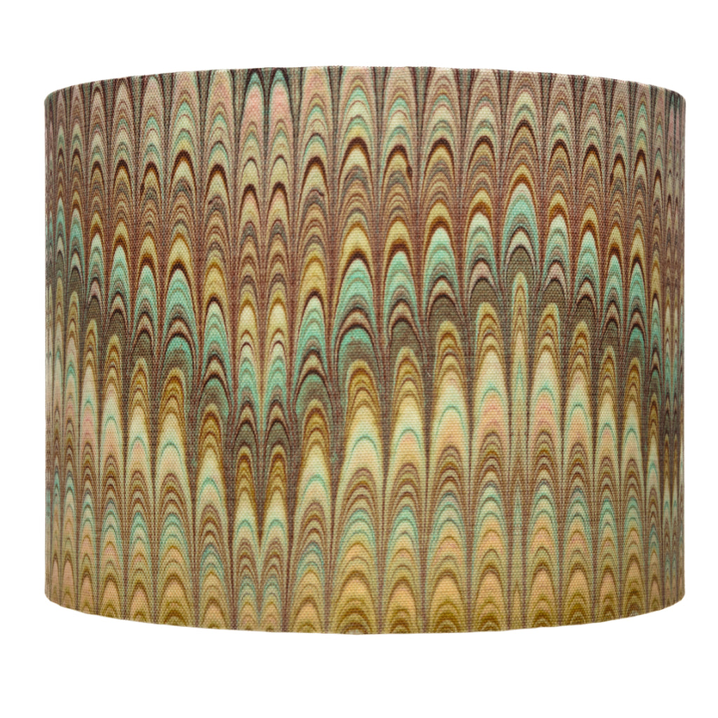 Wheat Plumes Linen Lampshade