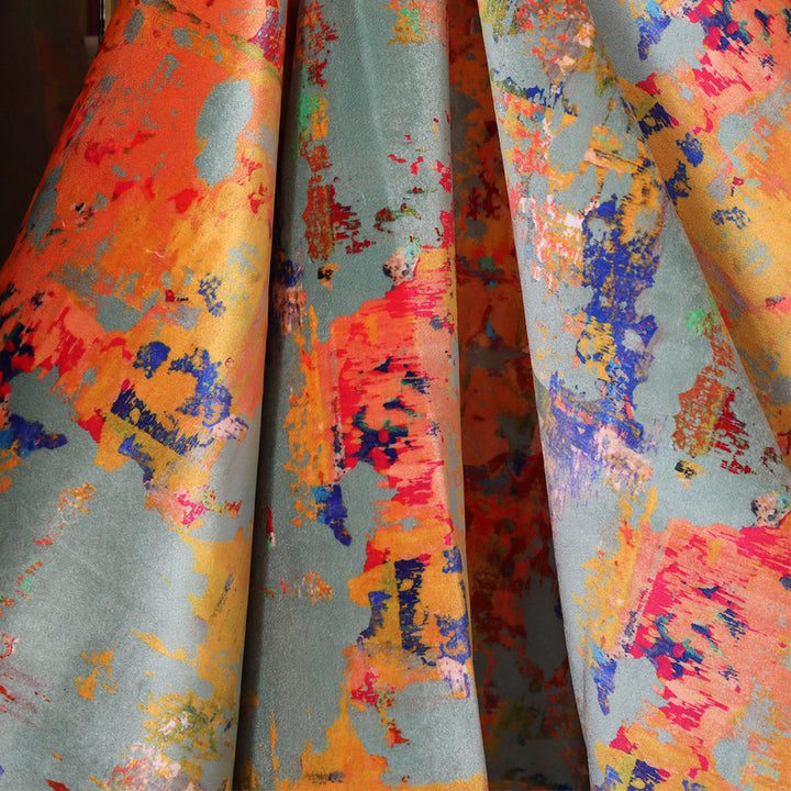 Palazzo Stucco Velvet Fabric