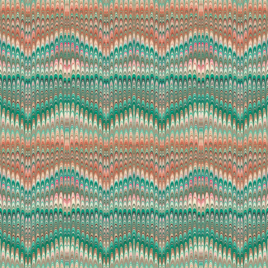 Tamarind Plumes Linen Fabric