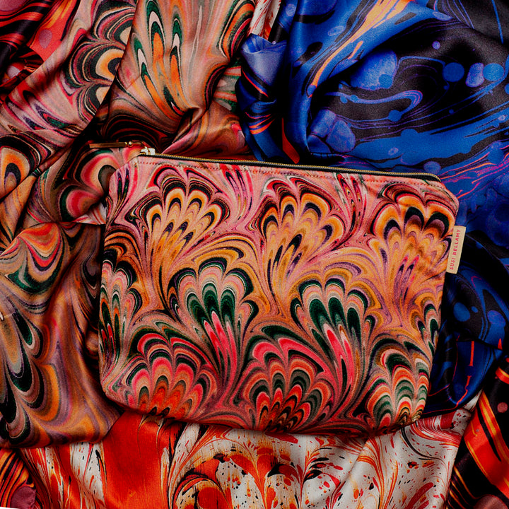 Peacock Bouquet Pouch