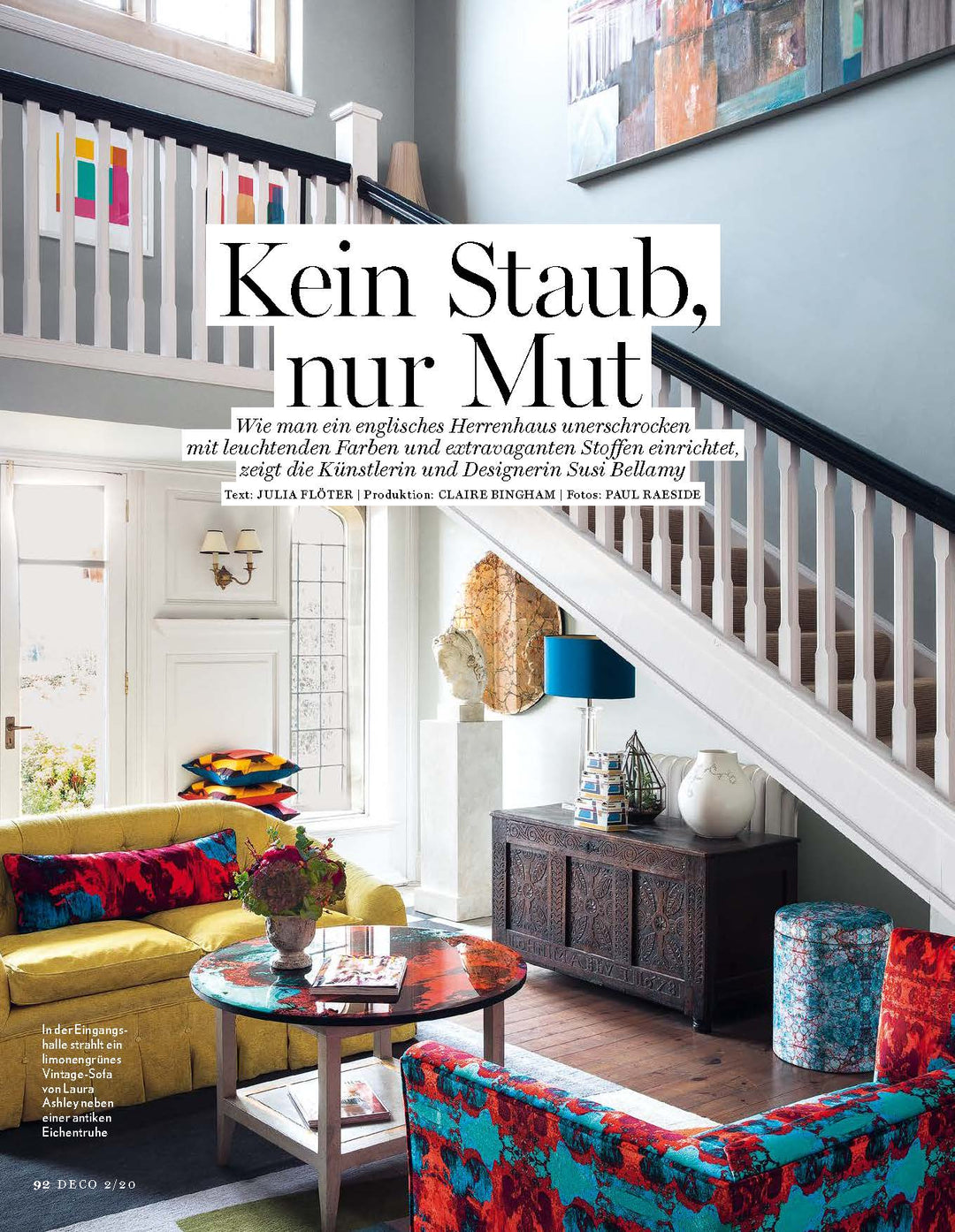 Deco Home Feature - Kein Staub, nur Mut