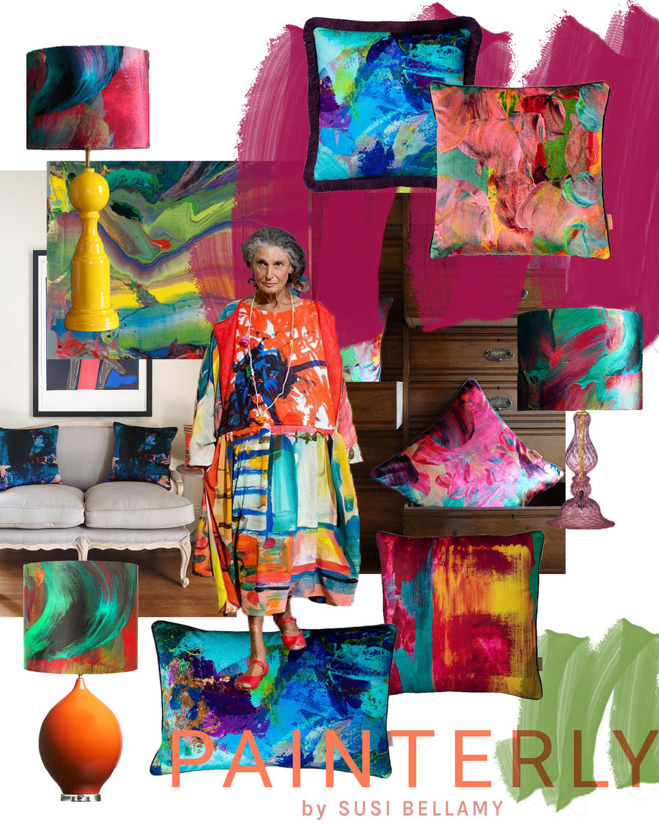 Colourful New Painterly Velvet Collection Launches