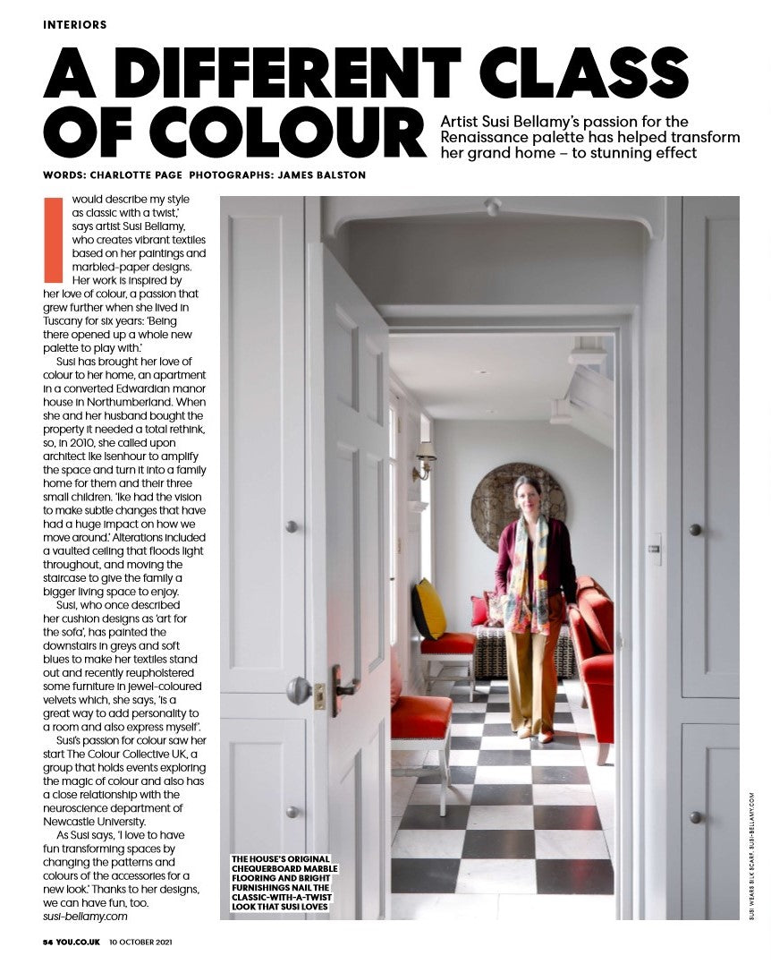 YOU MAGAZINE. A DIFFERENT CLASS OF COLOUR
