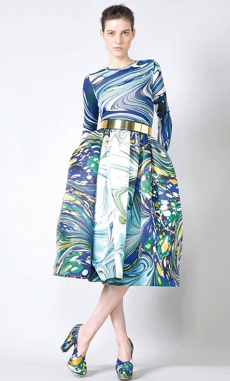 A La Mode: Marbled Prints
