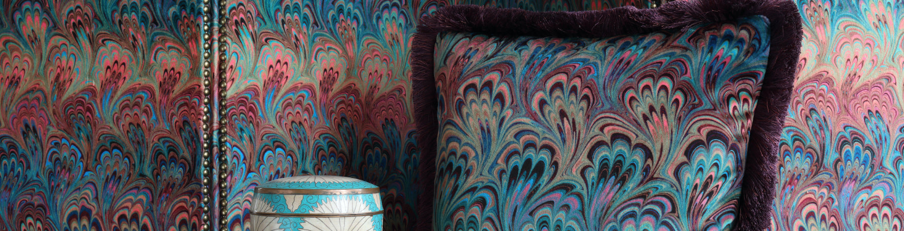 Luxury Teal Cushions