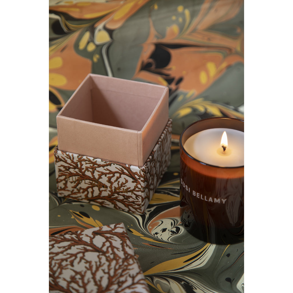 Amber Coral Candle