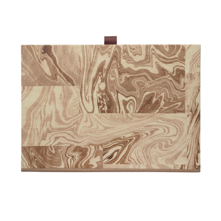 Antique Block Swirl Box File