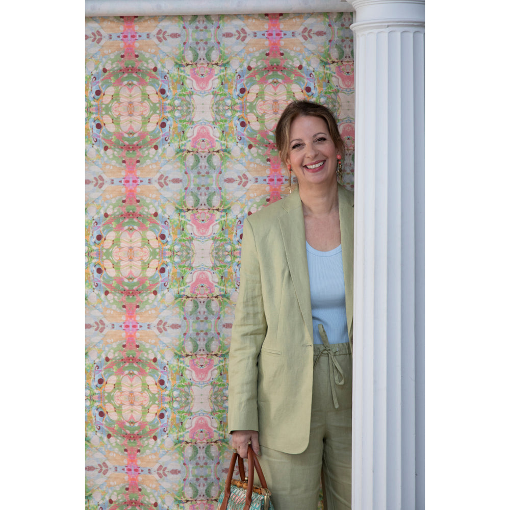 Linen Ripple Comb Beige Ripple Linen Fabric – susi-bellamy.com
