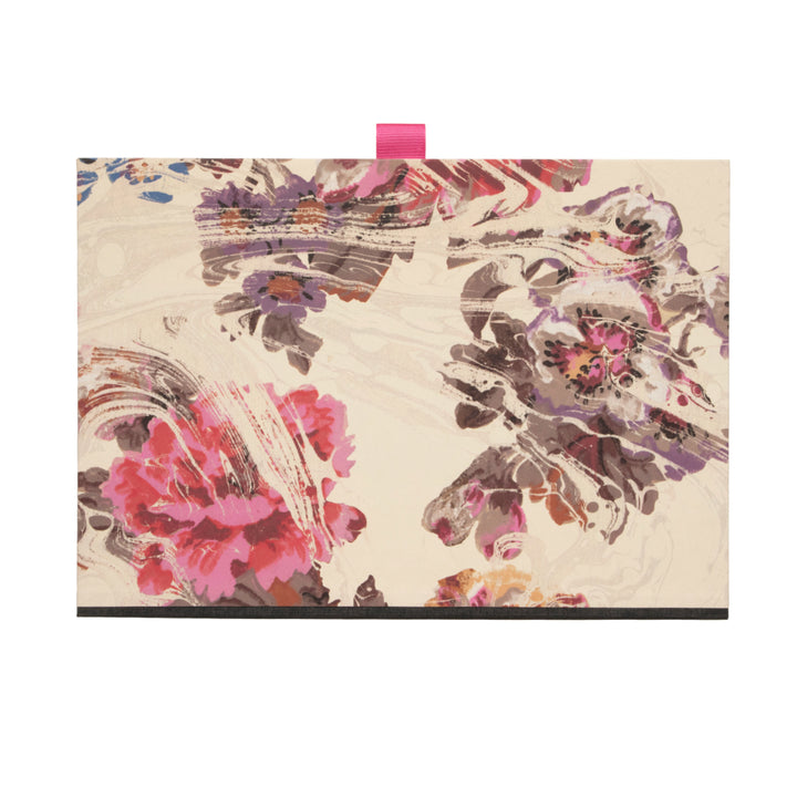 Floral patterned box file