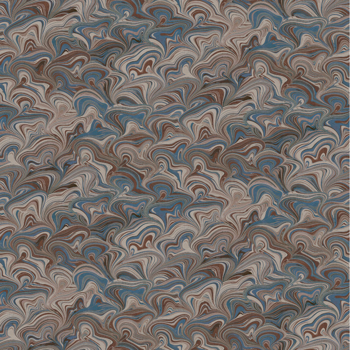 Cerulean bendy bouquet blue upholstery velvet