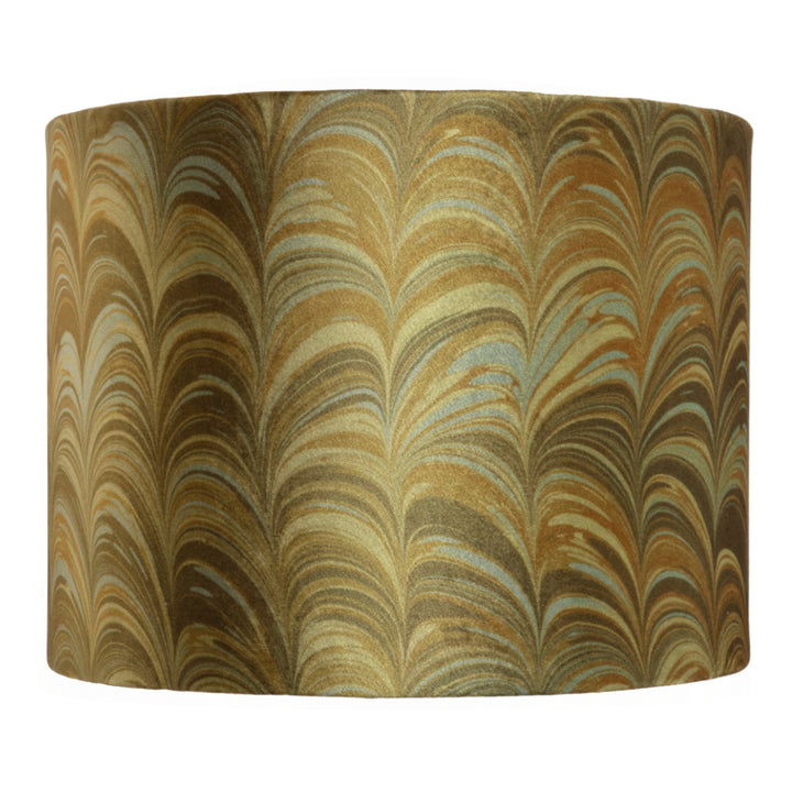 Fawn Wide Comb Velvet Lampshade