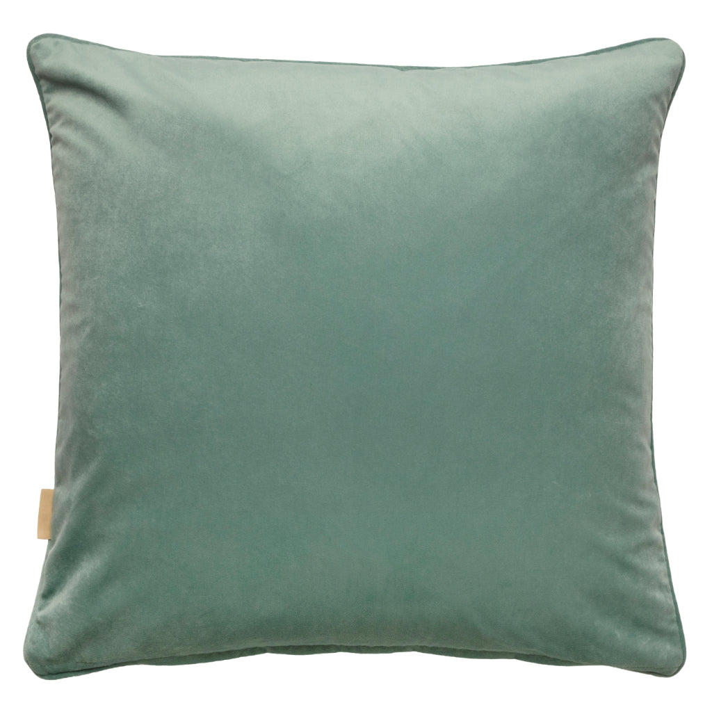 Gold Honesty Velvet Large Square Cushion
