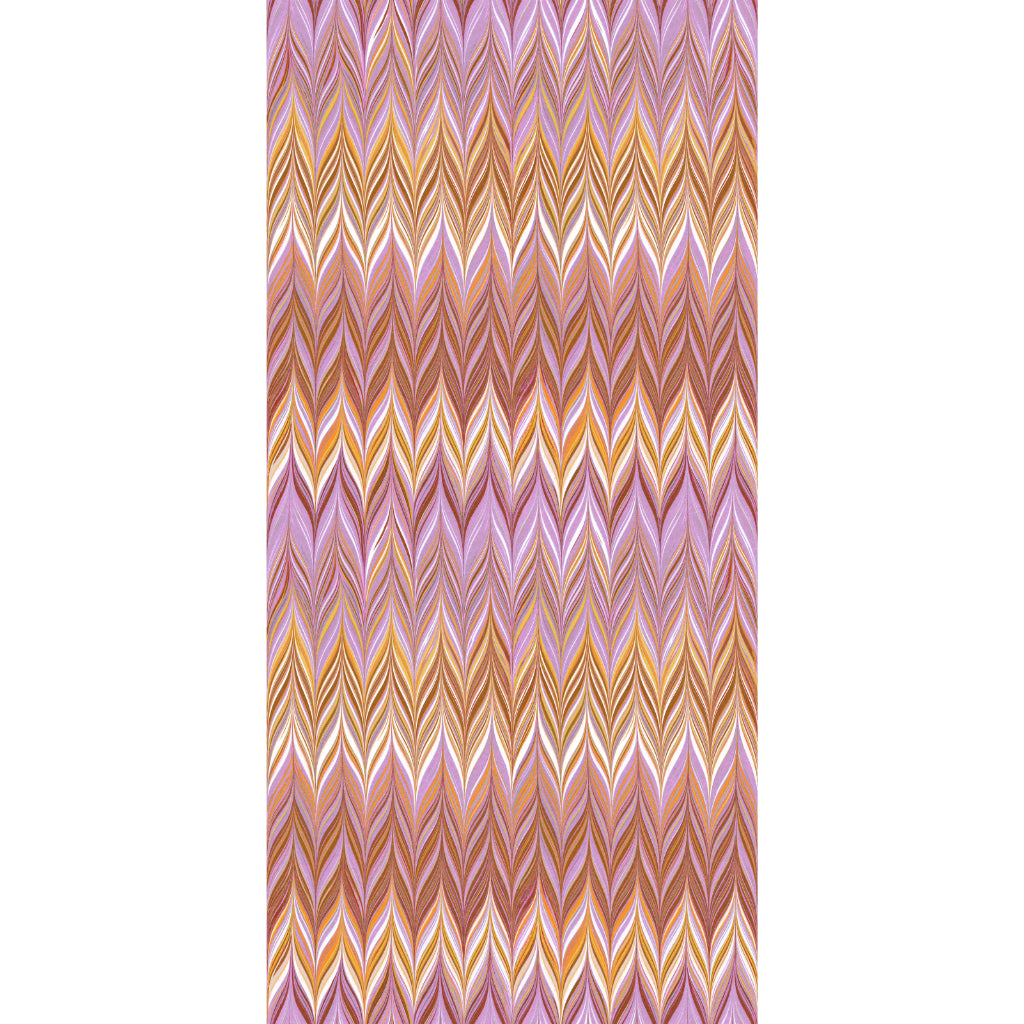 Honey Mustard Zig Zag Wallpaper