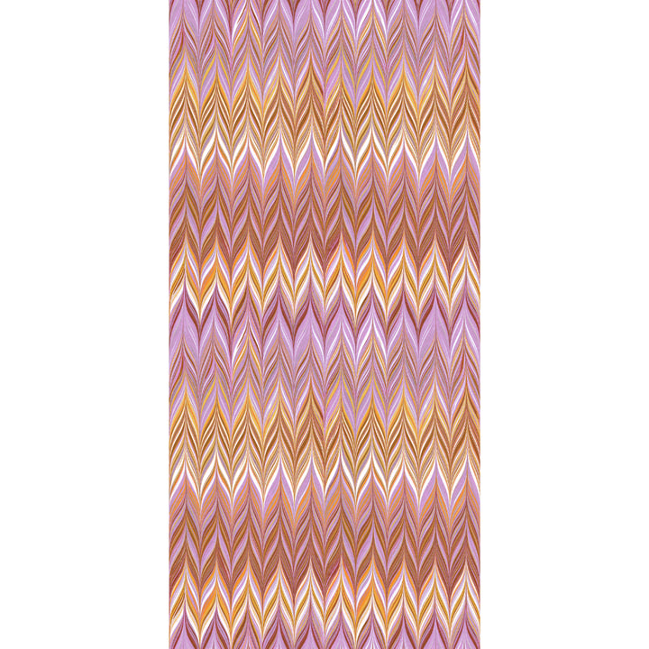 Honey Mustard Zig Zag Wallpaper