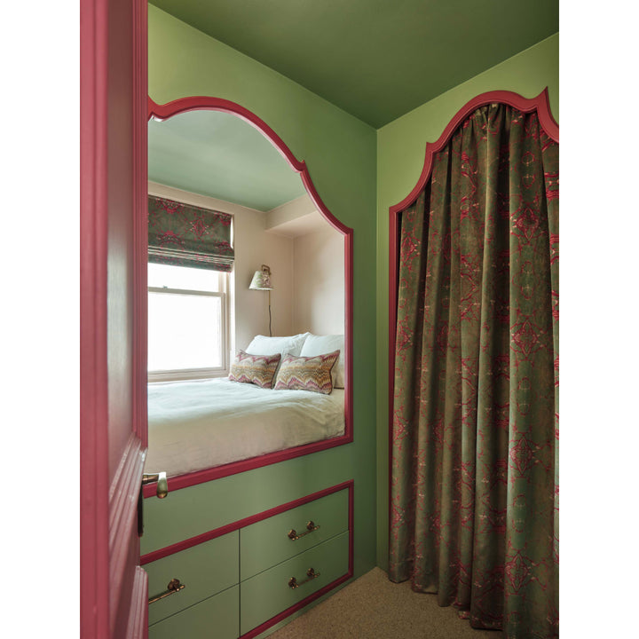 Sage Marbled Velvet Fabric