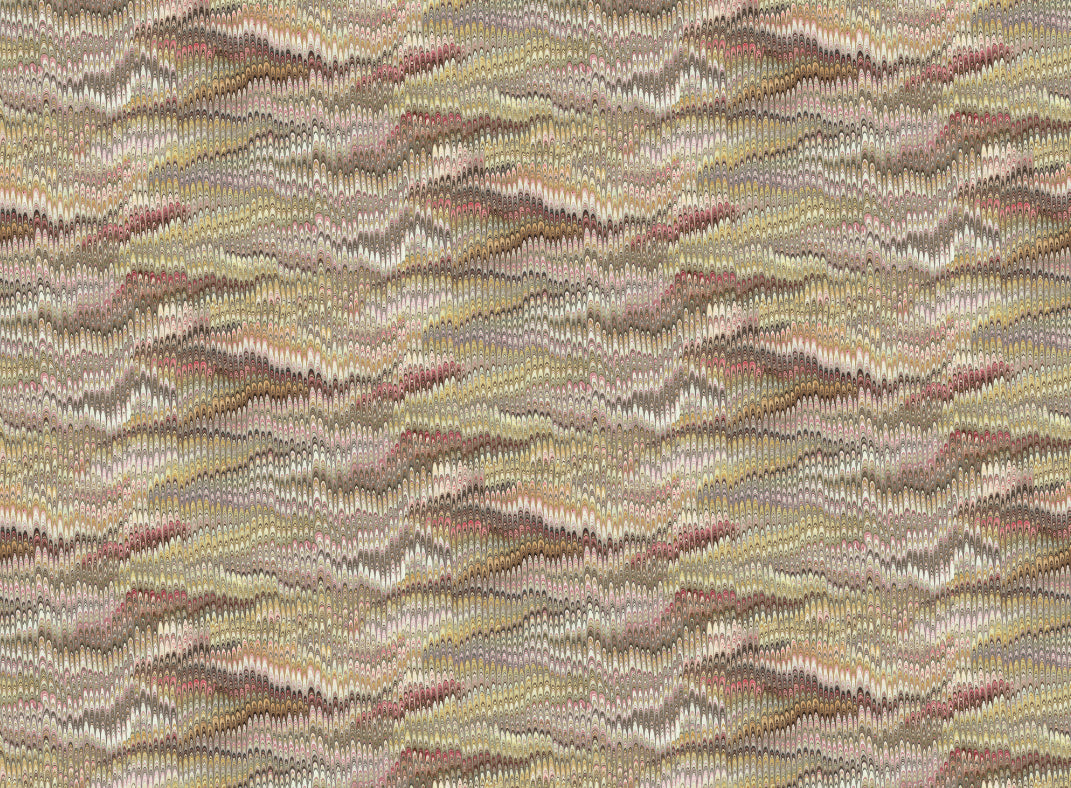 Maize Plumes Velvet Fabric