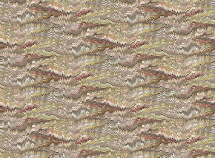 Maize Plumes Velvet Fabric