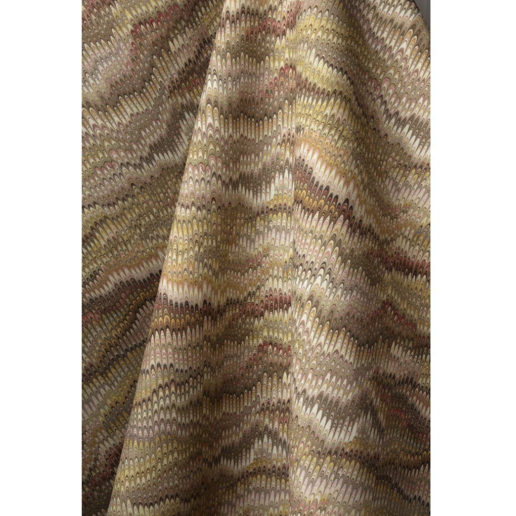 Maize Plumes Linen Fabric