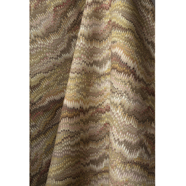 Maize Plumes Linen Fabric