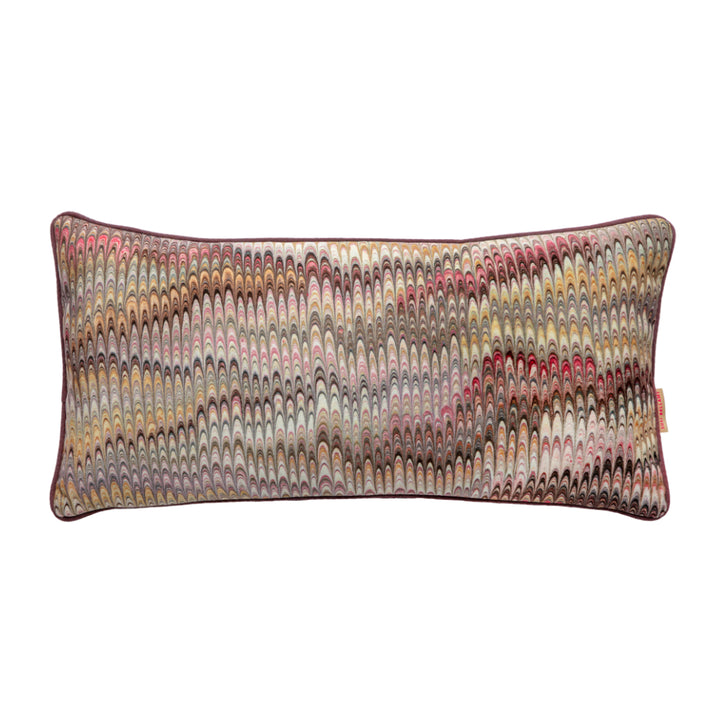 Maize Plumes Velvet Medium Oblong Cushion