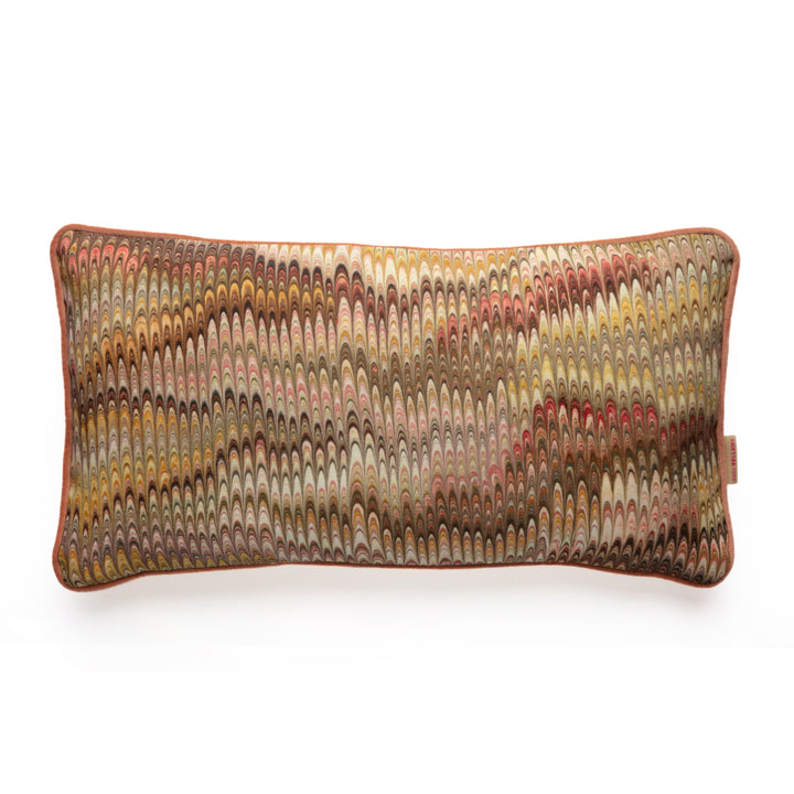 Maize Plumes Linen Medium Oblong Cushion