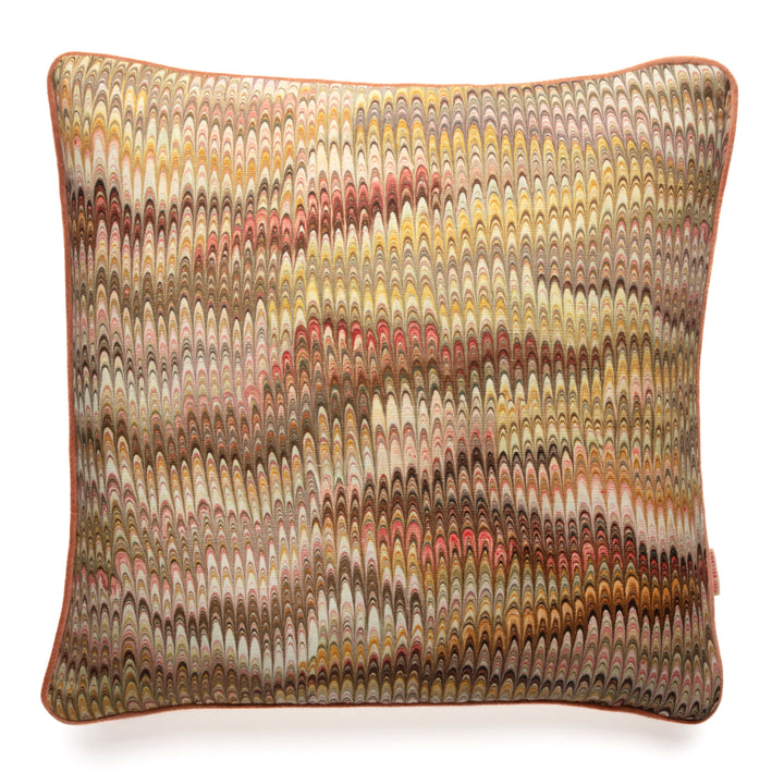 Maize Plumes Large Linen Square Cushion