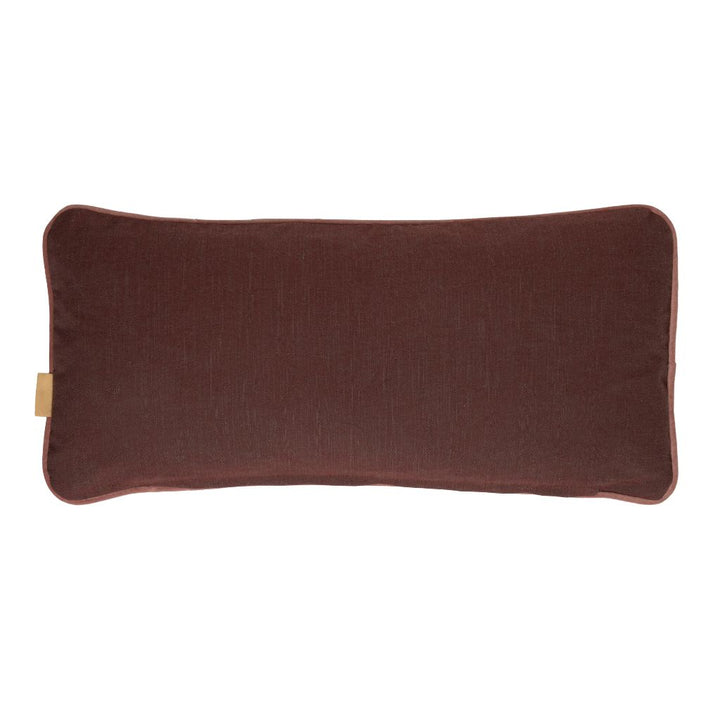 Honey Mustard Placard Velvet Medium Oblong Cushion