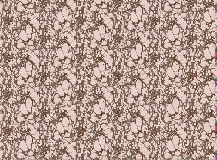 Oak Mini Marbled Velvet Fabric