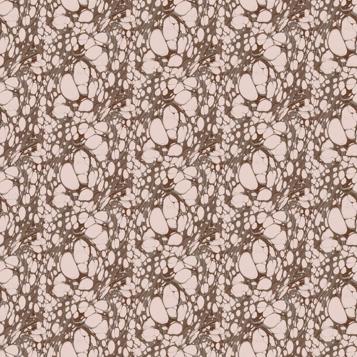 Oak Mini Marbled Velvet Fabric