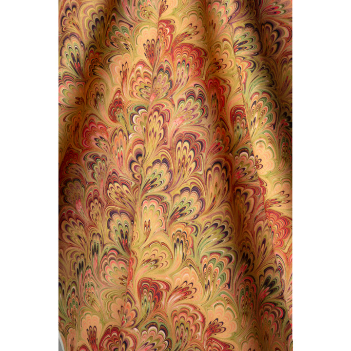 Pastel Bouquet Linen Fabric