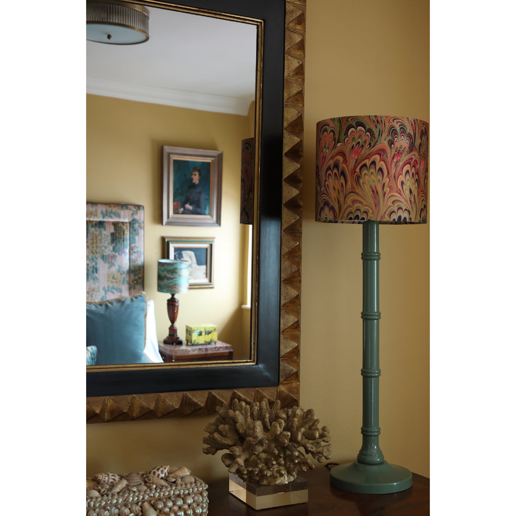 Pastel Bouquet Small Silk Cotton Lampshade