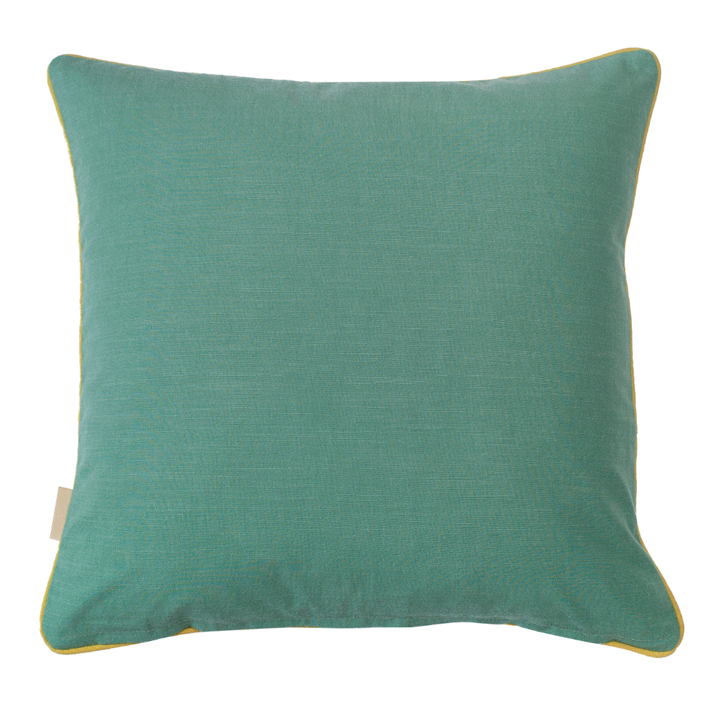 Grey Stucco Velvet Square Cushion
