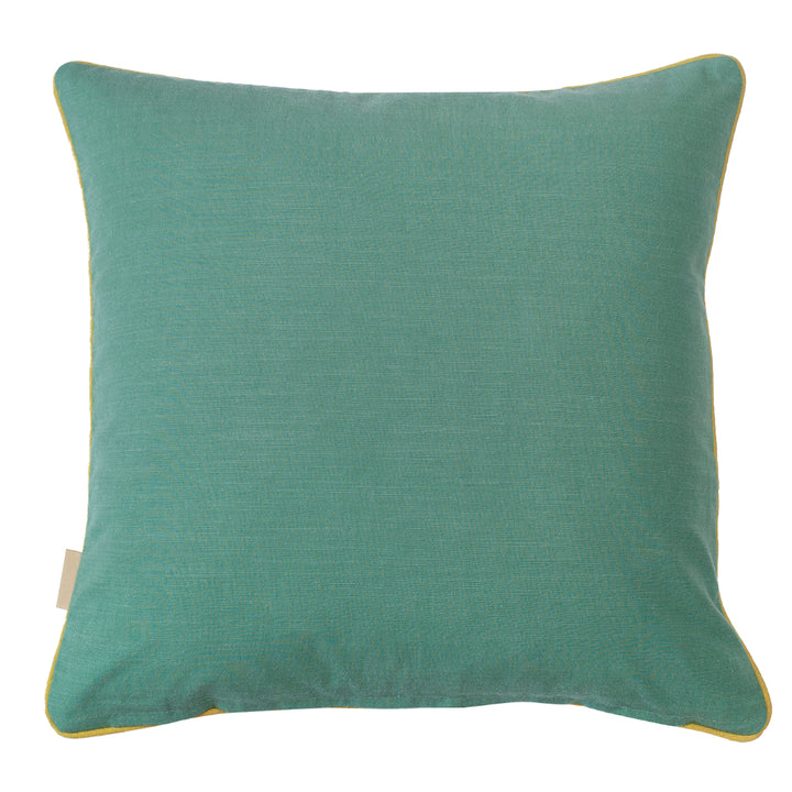 Grey Stucco Velvet Square Cushion