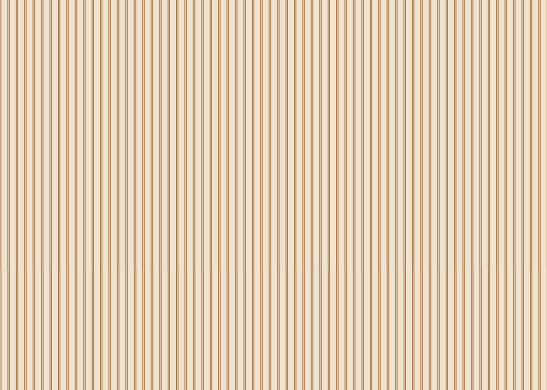 Saffron Ticking Stripe Linen Fabric