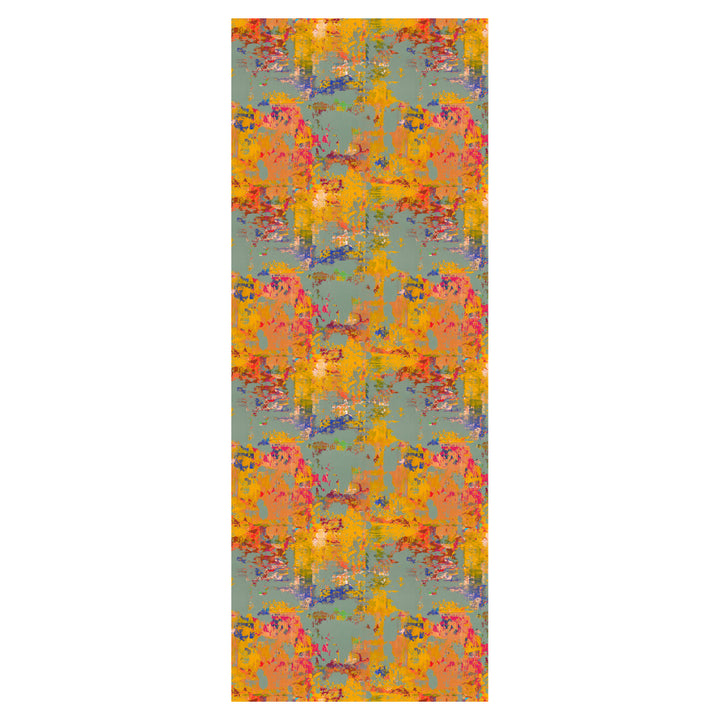 Grey Stucco Silk Satin Scarf