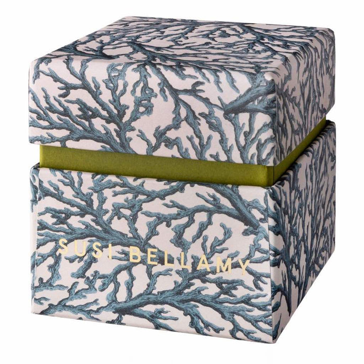 Blue Coral Candle