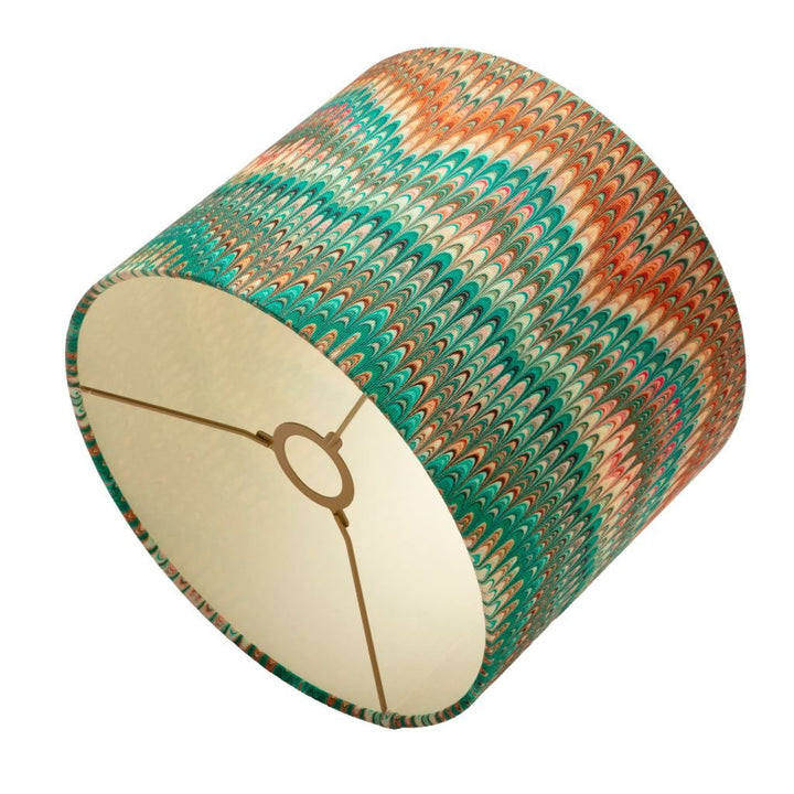 Tamarind Plumes Linen Lampshade *Sample*