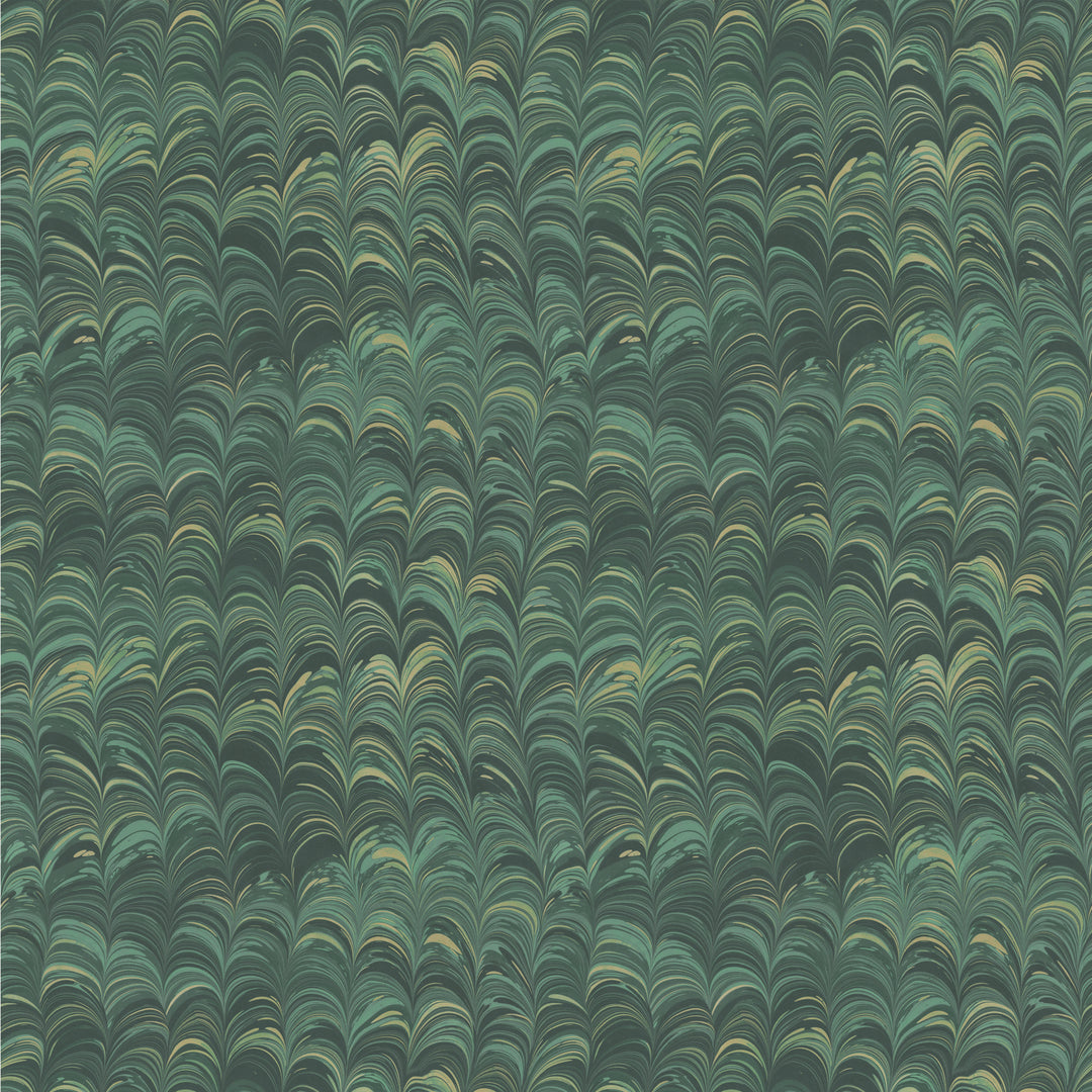 Teal Wide Comb Velvet Fabric